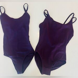 So Danca purple leotards